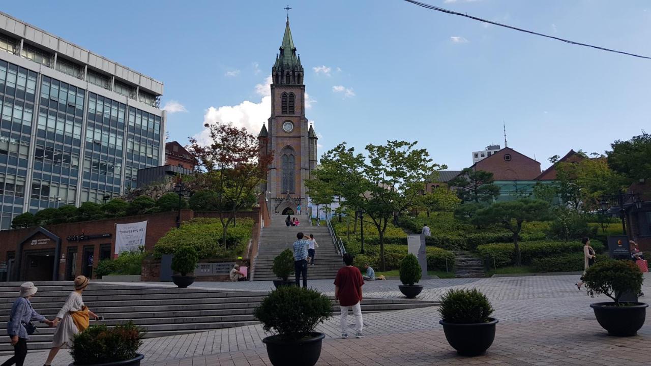 Philstay Myeongdong Metro Seúl Exterior foto