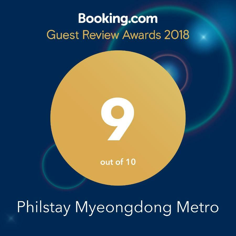 Philstay Myeongdong Metro Seúl Exterior foto
